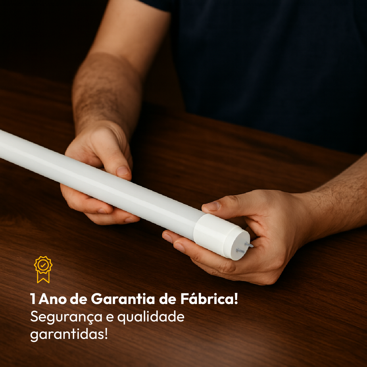 Lâmpada Led Tubular T8 18w Ultra Violeta G13 Bivolt IP20 Avant