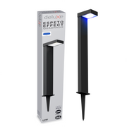 Espeto De Jardim Led Nimus 10w Azul IP65 Bivolt Preto Avant