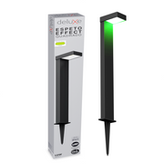 Espeto De Jardim Led Nimus 10w Verde IP65 Bivolt Preto Avant