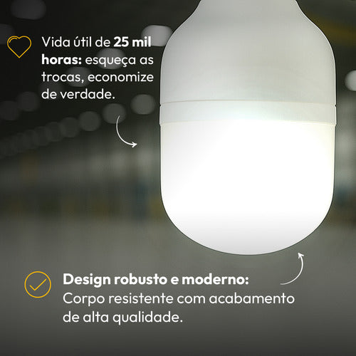 Lampada Led Bulbo Hp 6500K 110/220v 40w E27 - Avant