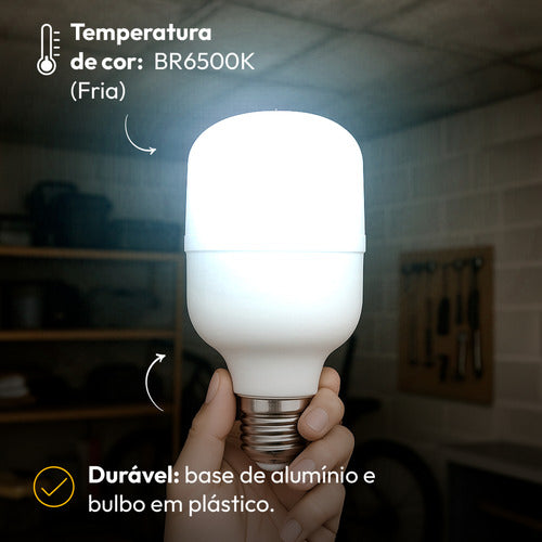 Lampada Led Bulbo Hp 6500K 110/220v 40w E27 - Avant