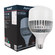 Lampada Led Bulbo Hp 100w 6500k Branco Frio E27 Bivolt Branco Avant