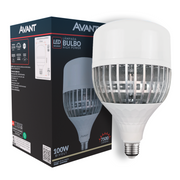 Lampada Led Bulbo Hp 100w 4000k Branco Neutro E27 Bivolt Branco Avant