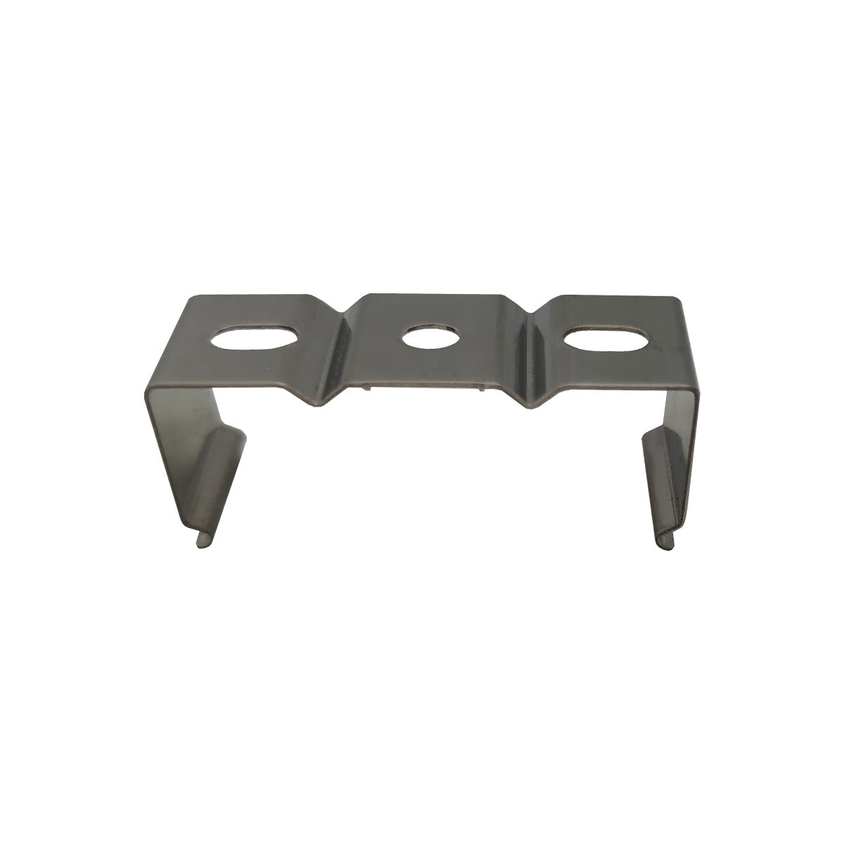Kit 10 Suporte Perfil Led Risque Slat 35x35mm Sobrepor Deluxe