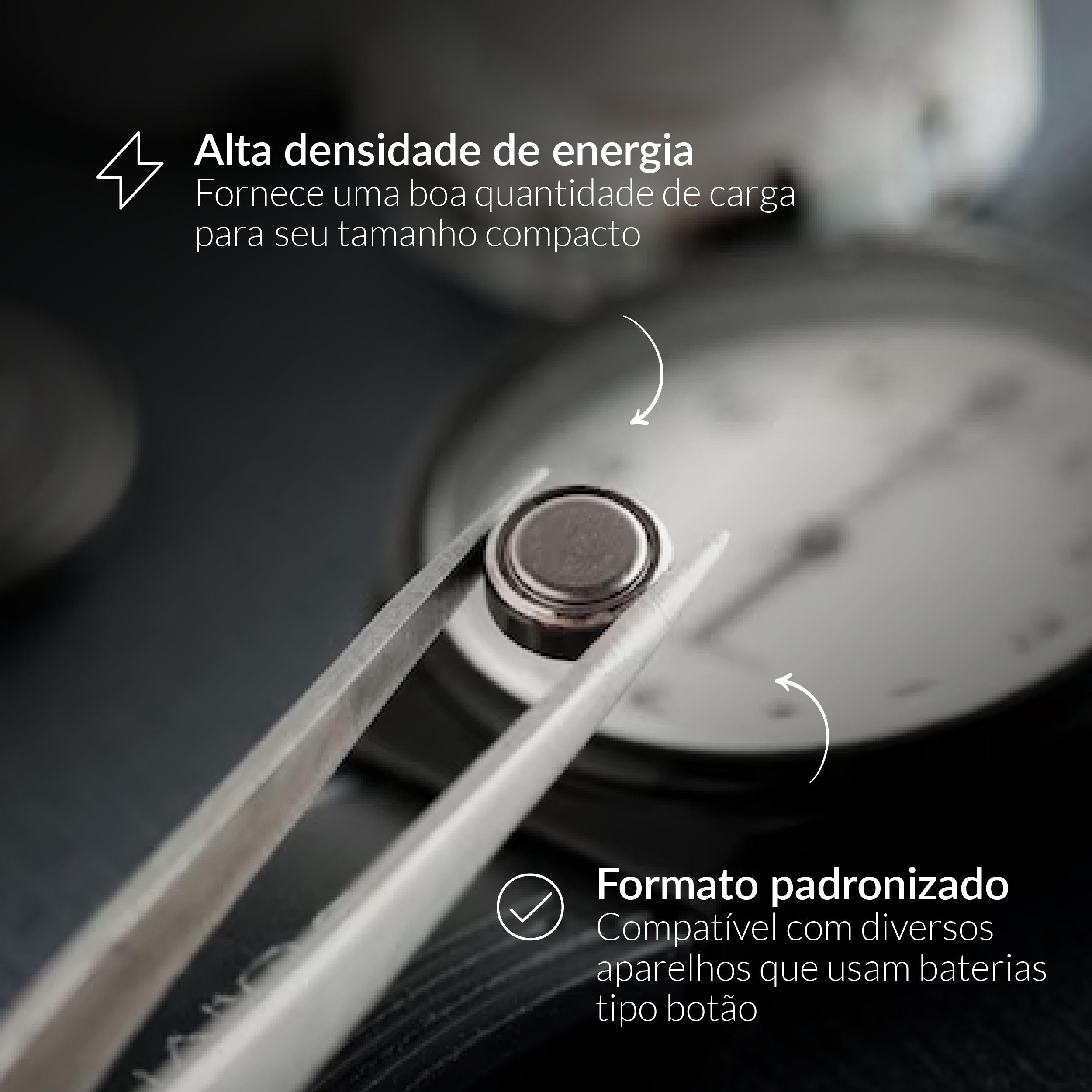 kit 10 Baterias Alcalina Lr44 1.5v Avant Use