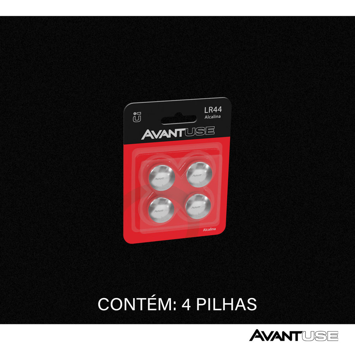 kit 4 Baterias Alcalina Lr44 1.5v Avant Use