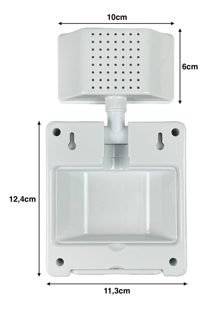 Luminaria Led Emergencia Bloco 2w 6000K Branco Frio Bivolt Branco Avant