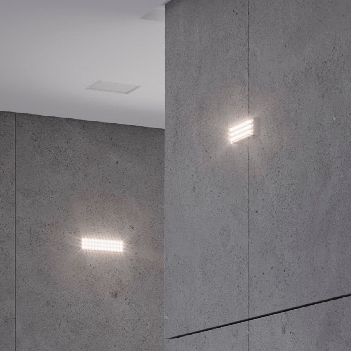 Luminária Led Emergência Barra 1w 6000K Branco Frio Bivolt Preto Avant