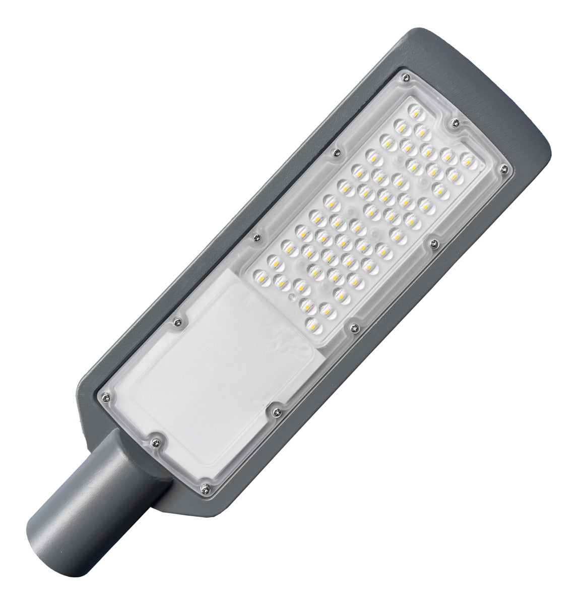 Luminária Led Poste Detroit 50w 6500k Branco Frio Bivolt Ip66 Avant Pro