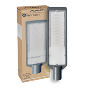 Luminária Led Poste Detroit 200w 6500k Branco Frio Bivolt Ip66 Avant Pro