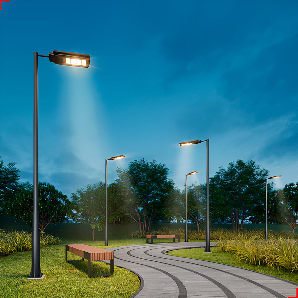 Luminária Led Poste Detroit Nema 200w 6500k Branco Frio Bivolt Avant Pro