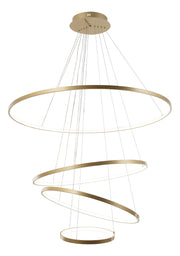 Pendente Alice Led 100w 3000K/4000K/6500K IP20 Bivolt Dourado Avant