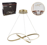 Pendente Led Maria 50w Com Seleção de temperatura Quente/Neutro/Frio Dourado Cod: 589228073 Avant