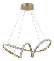 Pendente Led Day 35w 3000K/6500K IP20 Bivolt Dourado Avant
