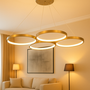 Pendente Mariana 60w 3 em 1 Led Mariana 3000k/6500k IP20 Bivolt Dourado Avant