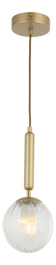 Pendente Led Bruna E27 Bivolt Dourado Avant