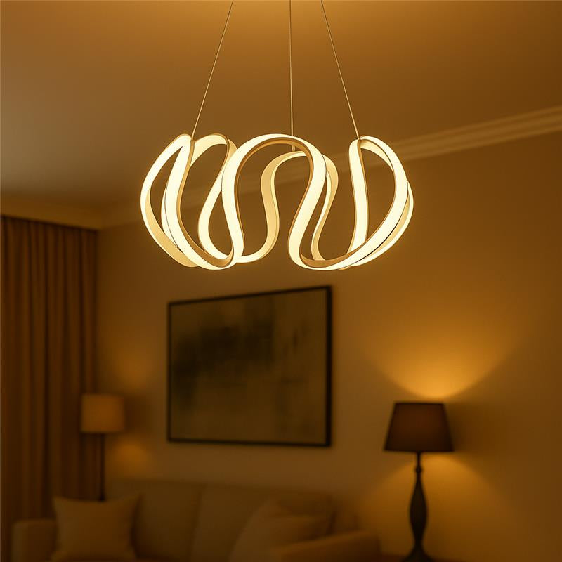 Pendente Led Mariana 60w 3000k/6500k IP20 Bivolt Dourado Avant
