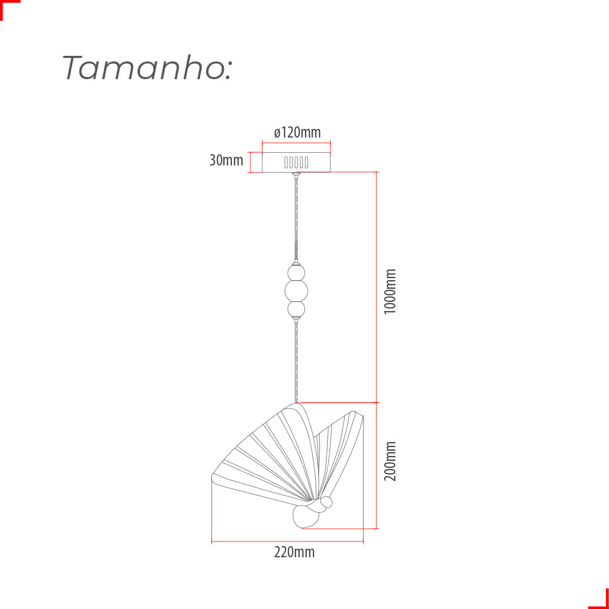Pendente Led Rubia Aluminio 6w 3000k A 6500k Avant