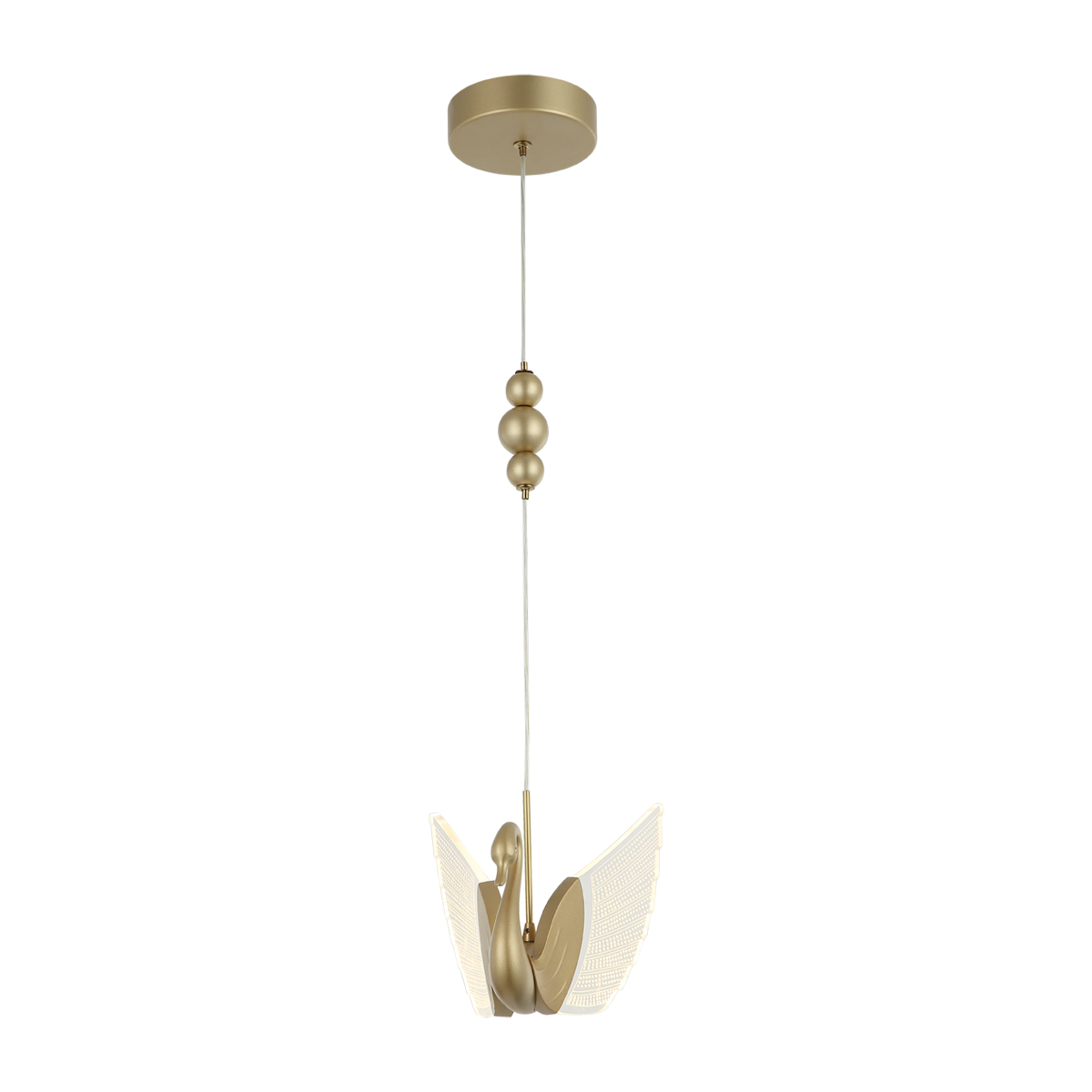 Pendente Led Nicole 4w 3000k/ 6500k IP20 Bivolt Dourado Avant