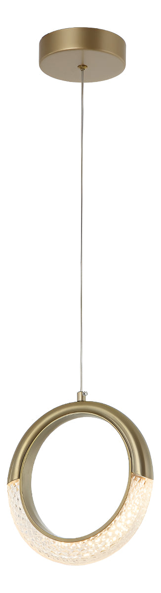 Pendente Led Monica 5w 3000K/6500K IP20 Bivolt Dourado Avant