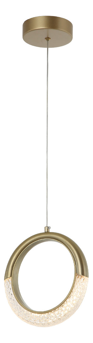 Pendente Led Monica 5w 3000K/6500K IP20 Bivolt Dourado Avant
