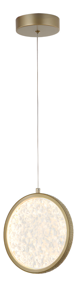 Pendente Led Jade 5w 3000k/6500k IP20 Bivolt Dourado Avant