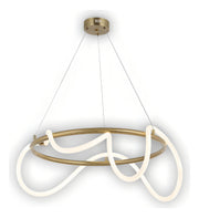Pendente Led Valentina 40w 3000k/6500k IP20 Bivolt Dourado Avant