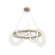 Pendente Led Valentina 80w 3000k/6500k IP20 Bivolt Dourado Avant
