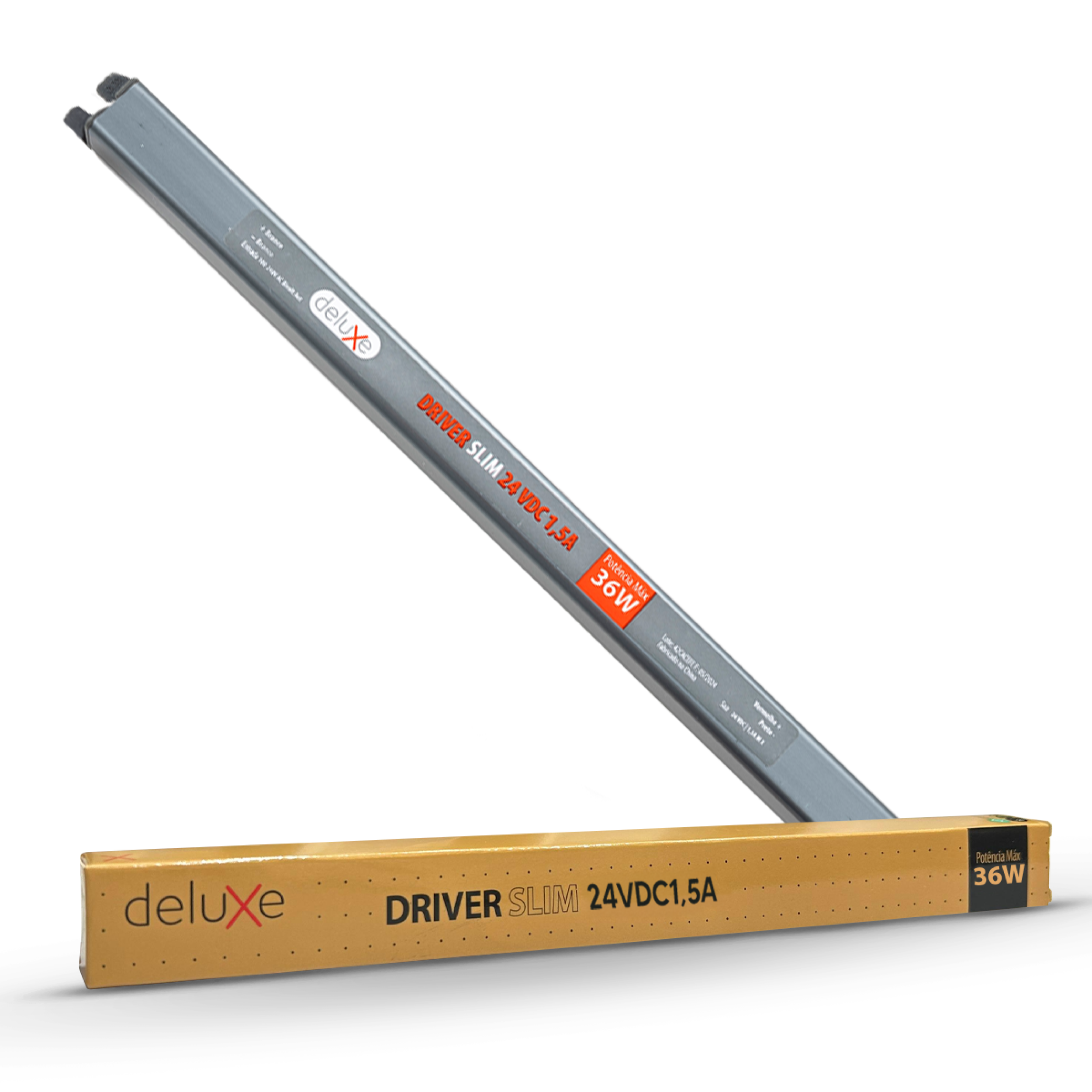 Fonte driver Slim 36w 1.5a 24v IP20 Bivolt Avant