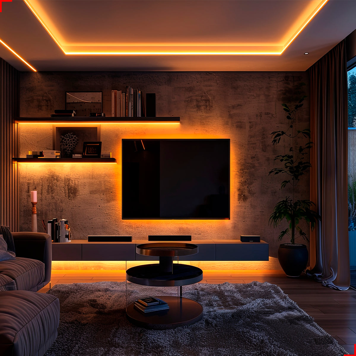 Fita Led Risque Trio 40w 4000k Branco Neutro 5 Metros 24v Ip20 540 Leds/m Cod: 297030849 Deluxe By Avant