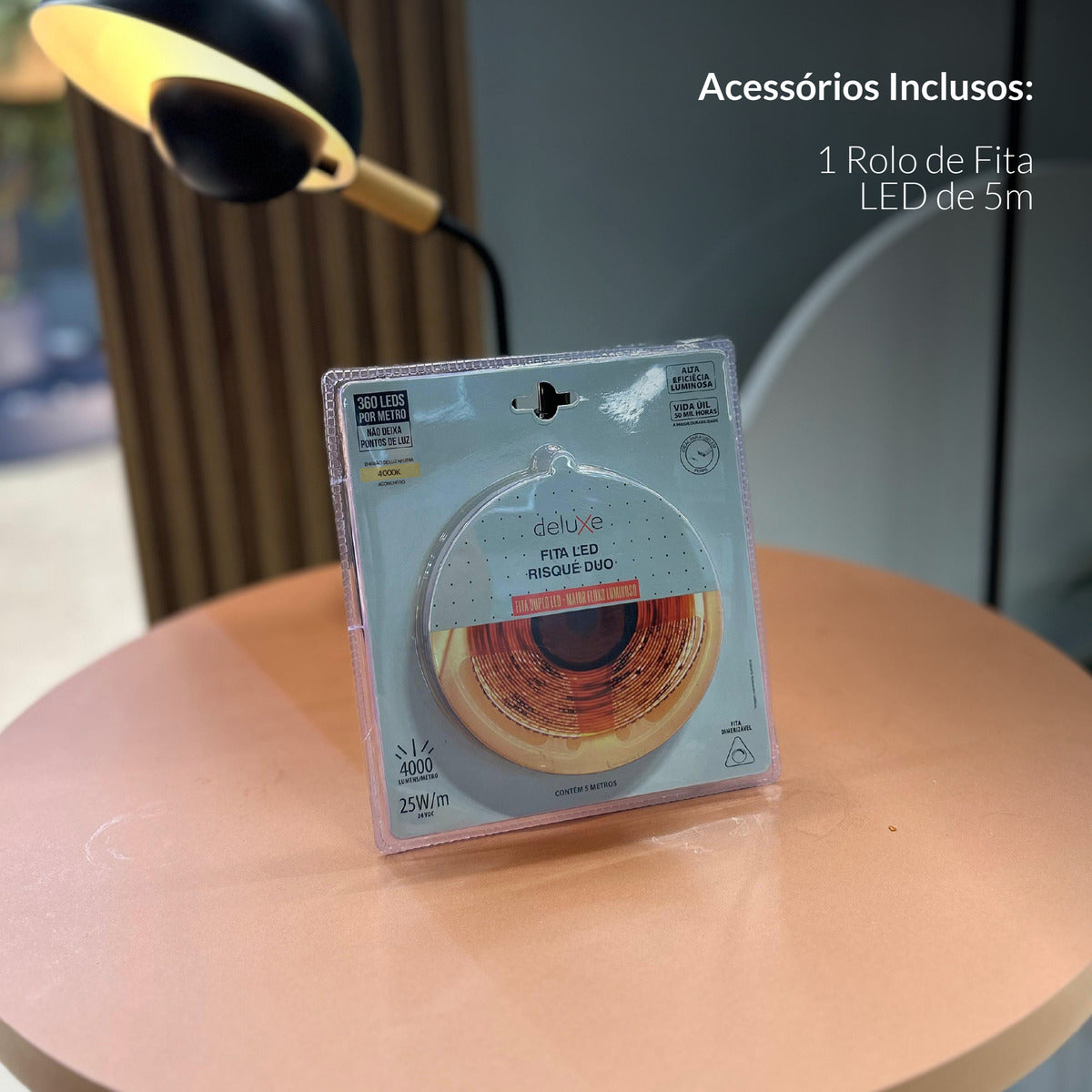 Fita Led Risqué Duo 25w 4000k Branco Neutro 4000lm IP20 24v Avant