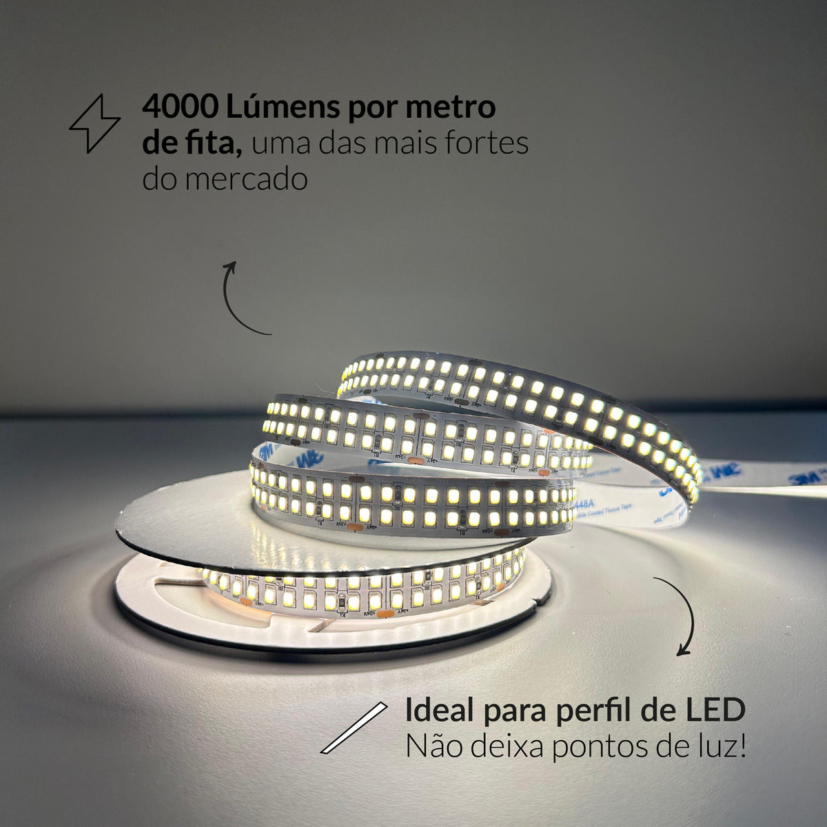 Fita Led Risqué Duo 25w 4000k Branco Neutro 4000lm IP20 24v Avant