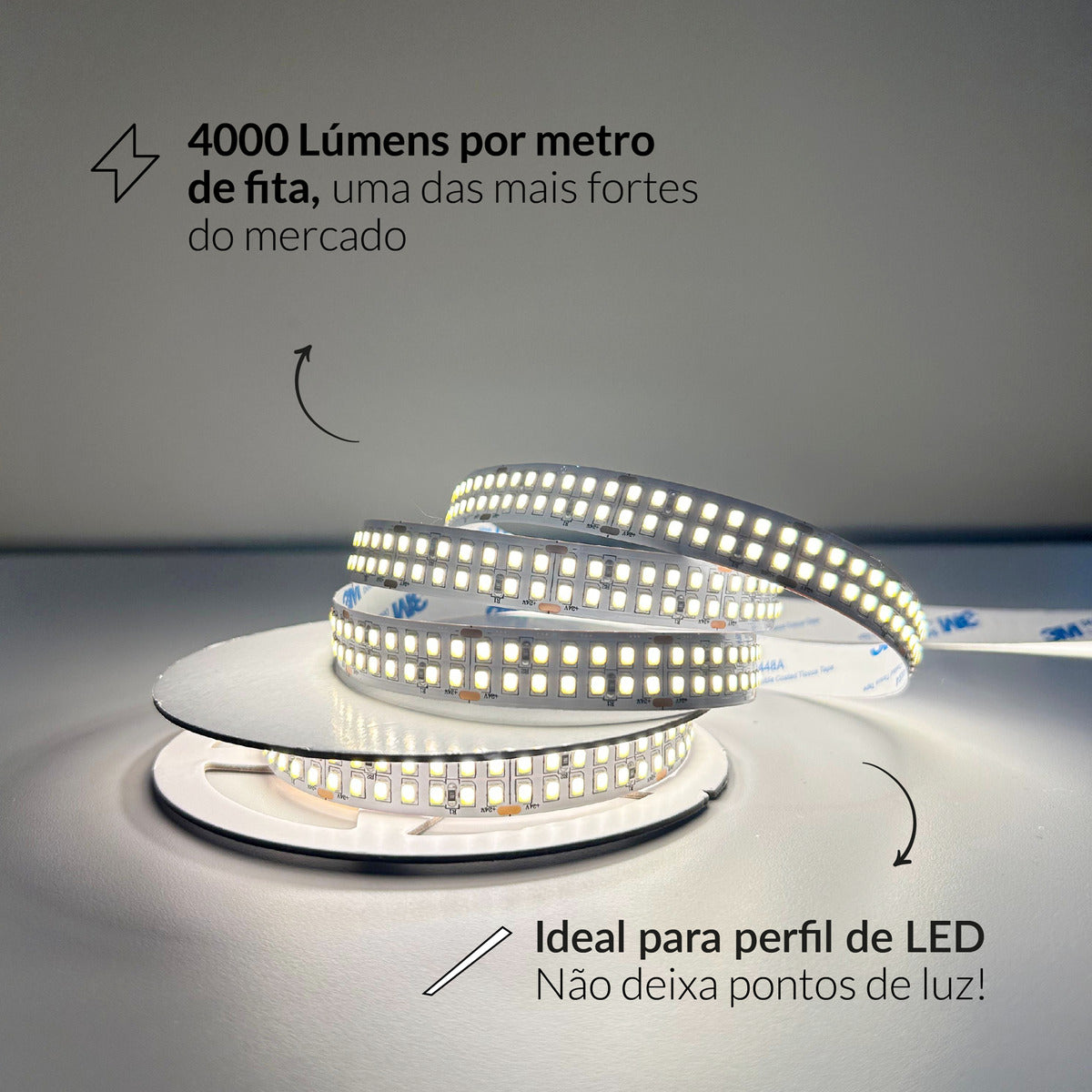Fita Led Risqué Duo 25w 6500k Branco Frio 4000lm IP20 24v Avant