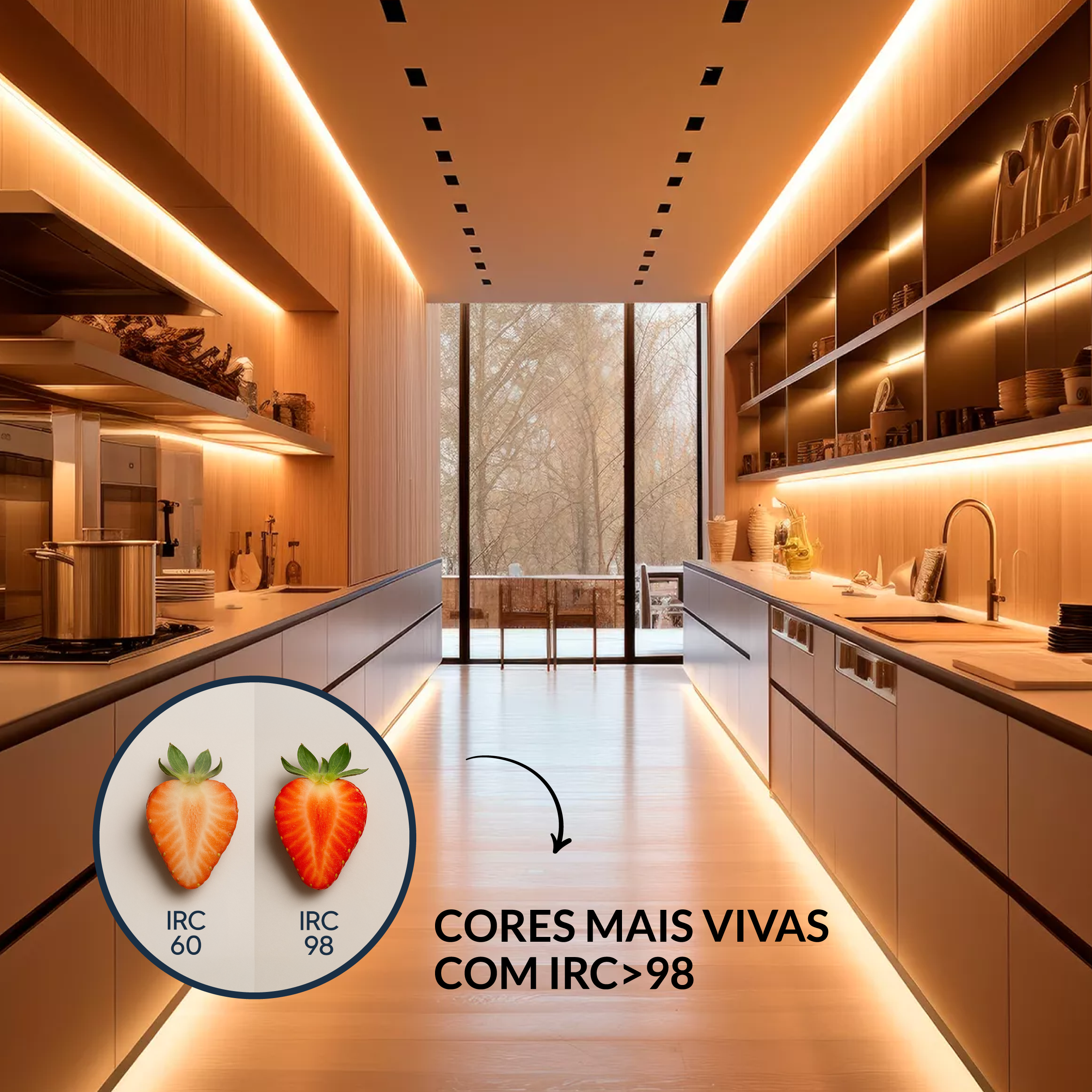 Fita Led Risque Extreme 10w 3000k Branco Quente 1300lm IP20 24v Avant Avant