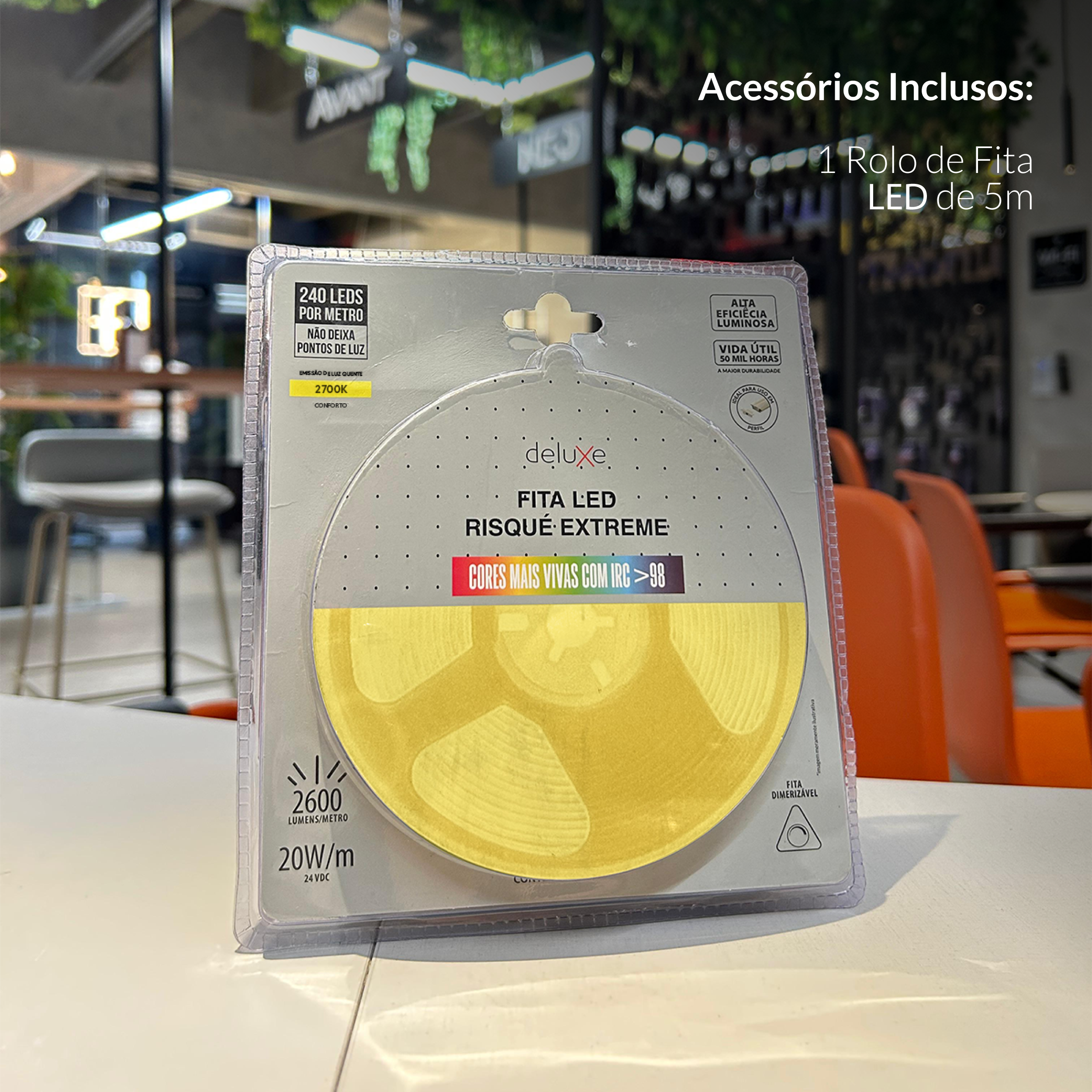 Fita Led Risque Extreme 20w 2700k Branco Quente 2600lm IP20 24v Avant