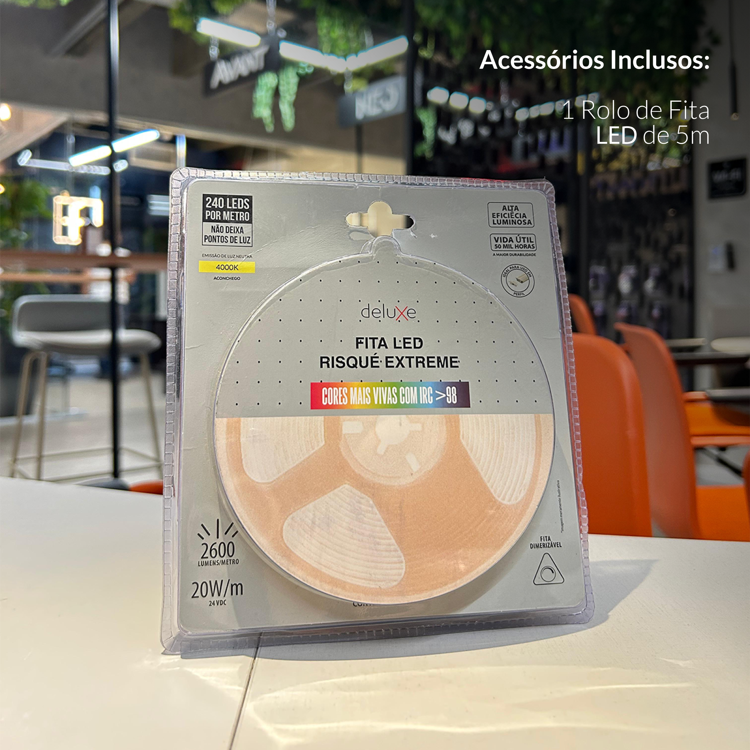 Fita Led Risque Extreme 10w 6500k Branco Frio 2600lm IP20 24v Avant