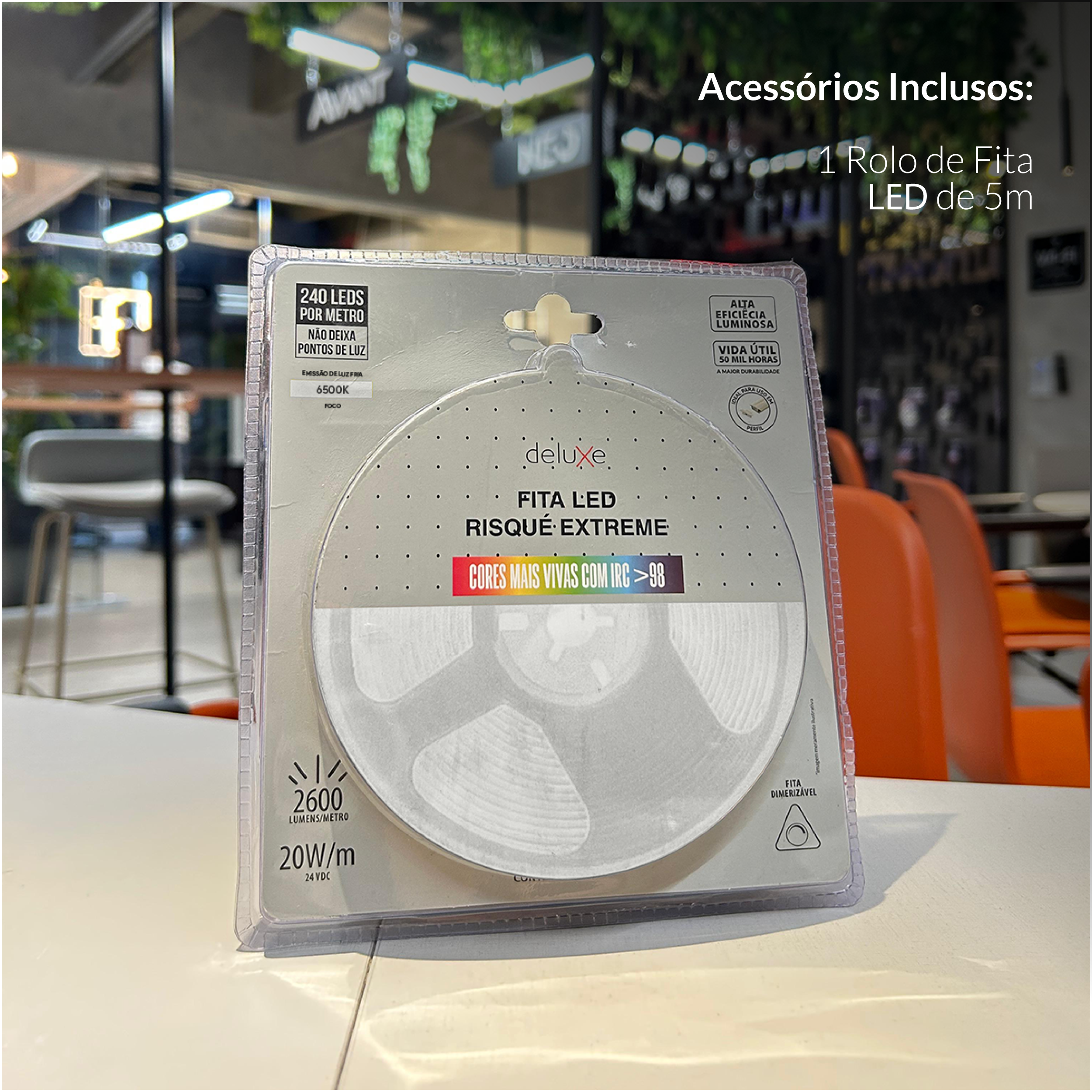 Fita Led Risque Extreme 20w 6500k Branco Frio 2600lm IP20 24v Avant