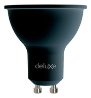 Lâmpada Led Dicróica Mr16 4,8w 6500k Branco Frio Gu10 IP20 Bivolt Preto Avant