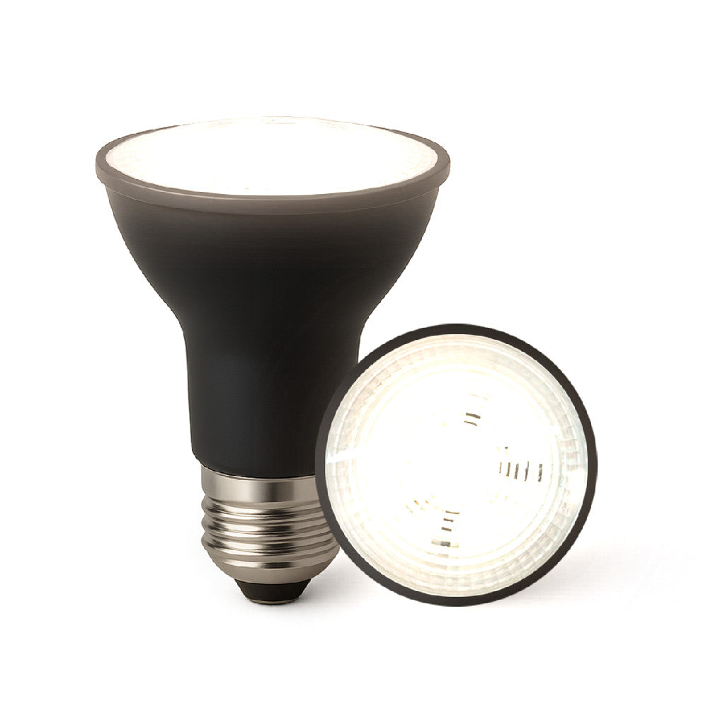 Lâmpada Led Par20 7w 4000k Branco Neutro E27 IP65 Bivolt Preto Avant