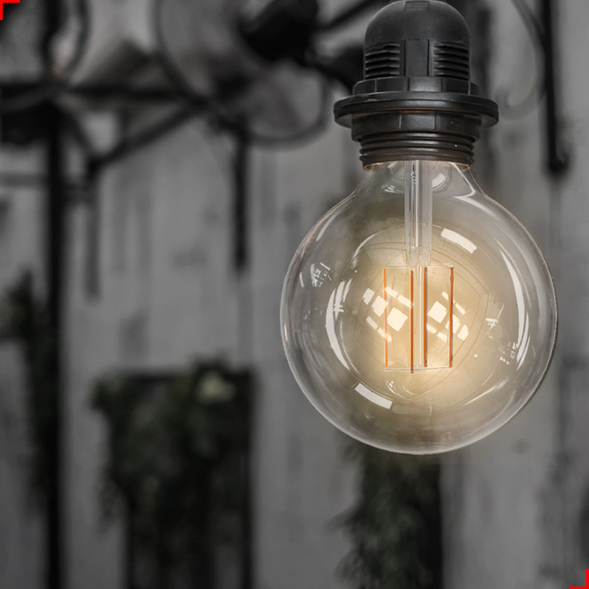 Lampada Led Globo Retro Clear G200 15w 6500k Branco Frio E27 Ip20 Cod: 353331374 Deluxe By Avant