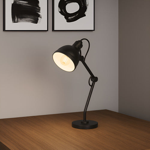 Luminária de Mesa Cyber Articulada 25W E27 IP20 Bivolt Preto Avant