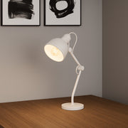 Luminária de Mesa Cyber Articulada 25W E27 IP20 Bivolt Branco Avant