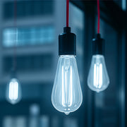 Lampada Led ST64 Filamento Clear 9w/15w 2700k/4000k/6500k Branco Quente/Neutro/Frio E27 Bivolt Deluxe By Avant