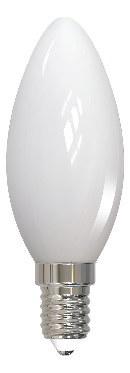 Lâmpada Filamento Led Vela Lac 4w 400lm E14 2700k Deluxe Luz Branco Quente 351130375 127/220v