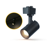 Spot Led Para Trilho Authentic Evo 5w 3000k Branco Quente IP20 Bivolt Preto Avant