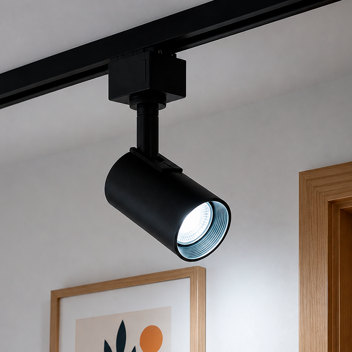 Spot Led Para Trilho Authentic Evo 5w 6500k Branco Frio IP20 Bivolt Preto Avant