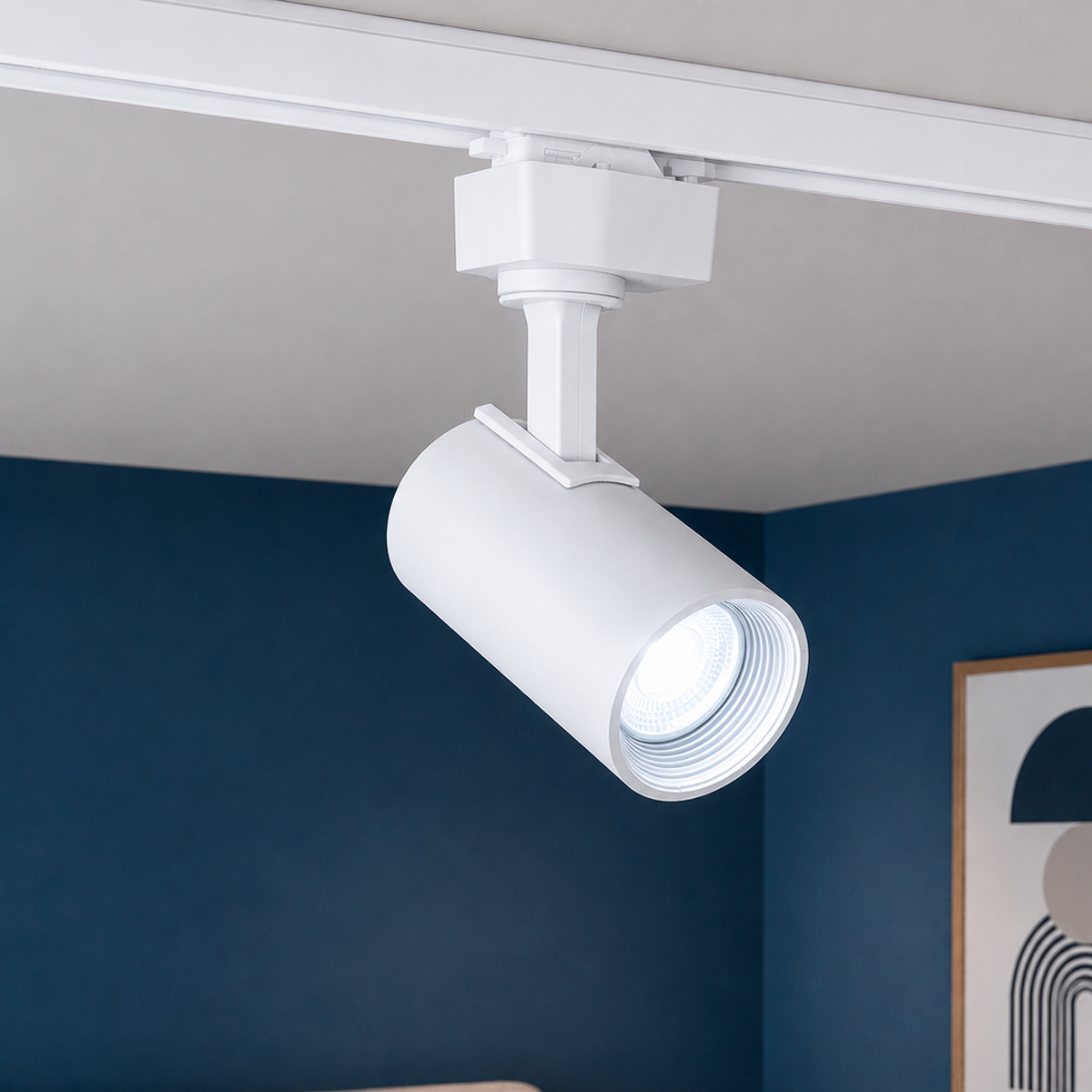Spot Led Para Trilho Authentic Evo 20w 6500k Branco Frio IP20 Bivolt Branco Avant