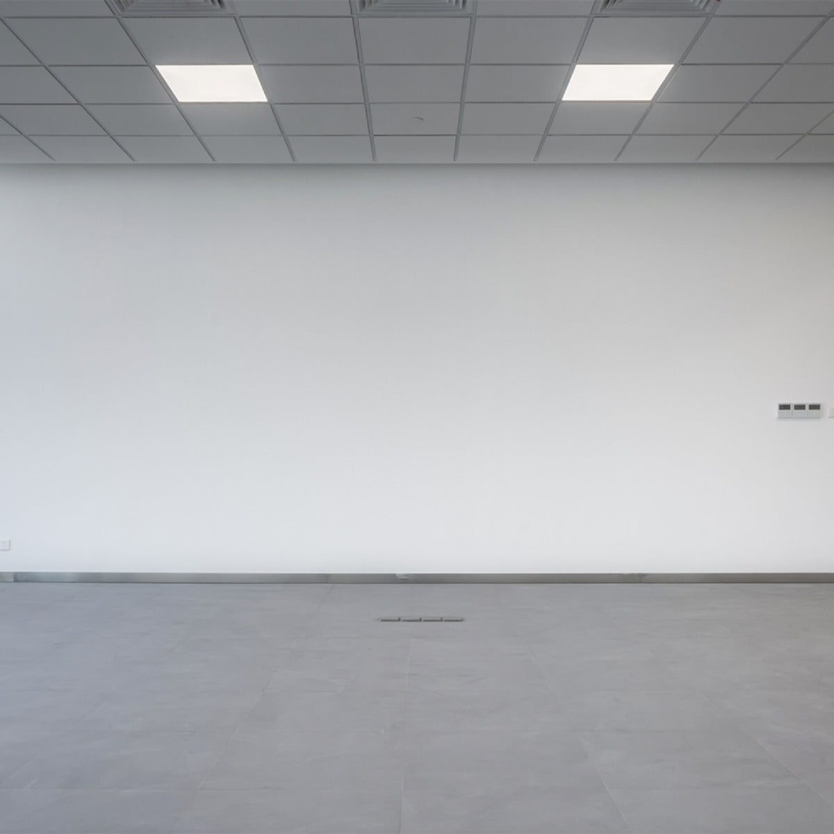 Painel Pop Embutir 30W 6500k Branco Frio Bivolt 39,5cm Quadrado Branco Avant