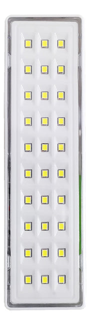 Luminária Led Emergência Barra 2w 6000K Branco Frio Bivolt Branco Avant
