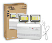 Luminaria Led Emergencia Bloco Evo 5w 6000K Branco Frio Bivolt Branco Avant